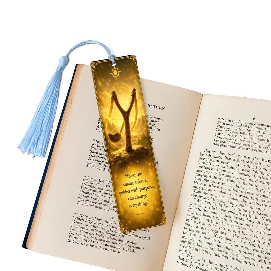 Wooden Bookmark Yellow