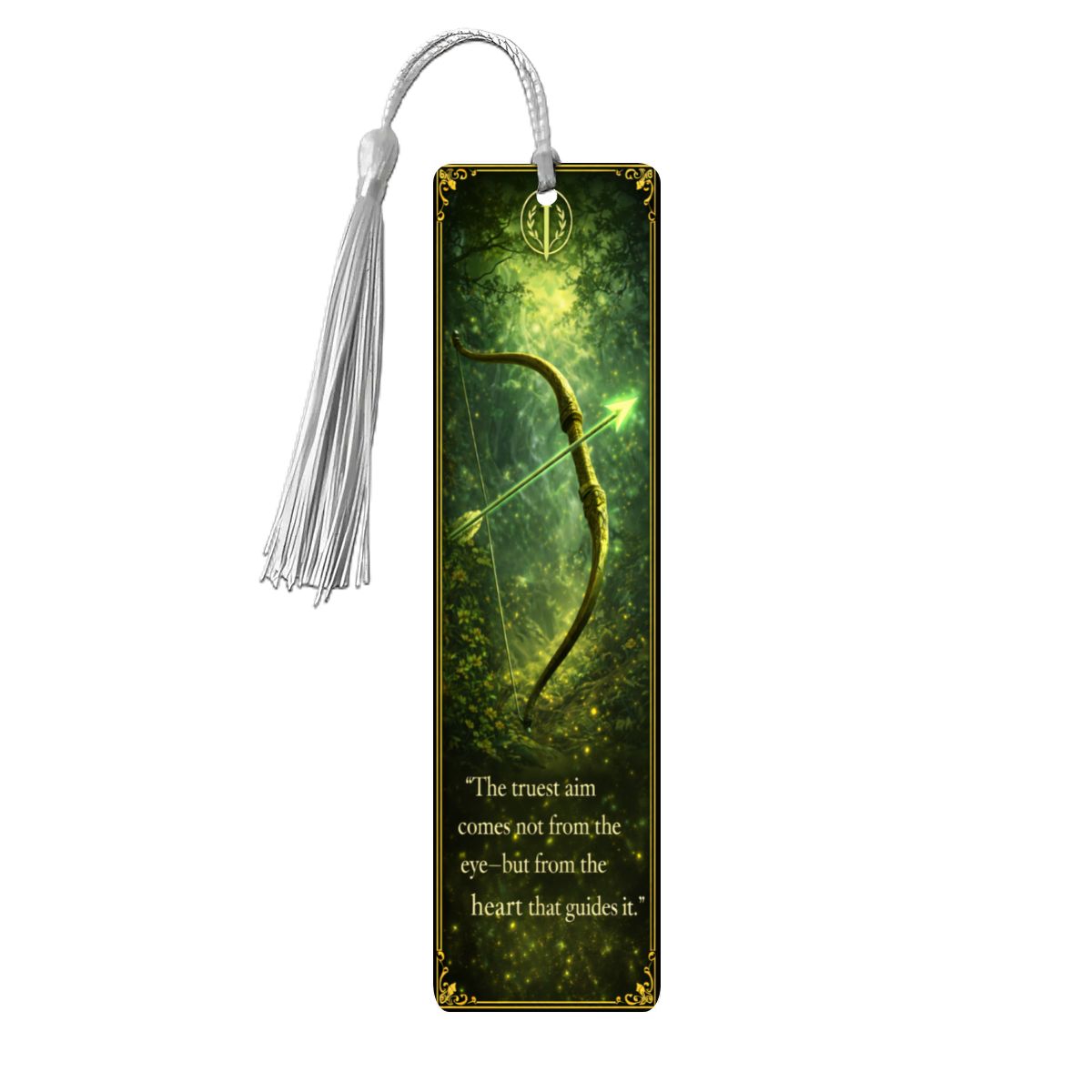 Wooden Bookmark Green
